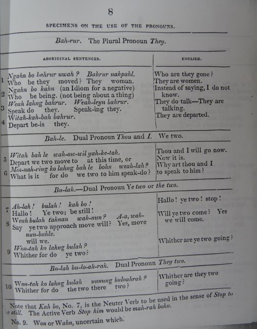 Dialect: Threlkeld c1827, Pronouns p8